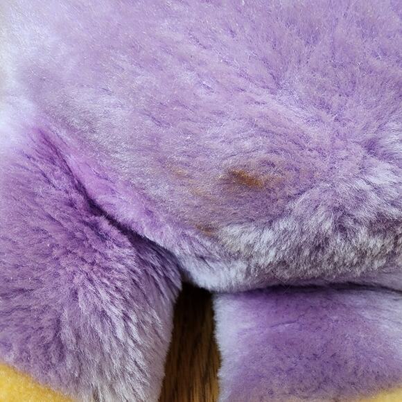 Vintage Union Toy Plush Monkey Purple 18" Stuffed Animal 1982 - Picture 9 of 11